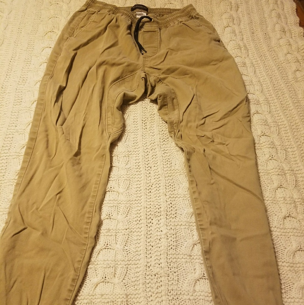 Khaki Joggers